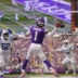 Oct 25, 2026; Minneapolis, Minnesota, USA; Minnesota Vikings quarterback Kyler Murray (1) drops back to pass against the Indianapolis Colts in the first half at U.S. Bank Stadium.