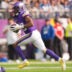 Oct 25, 2026; Minneapolis, Minnesota, USA; Minnesota Vikings running back Aaron Jones Sr. (33) rushes the ball against the Indianapolis Colts in the first half at U.S. Bank Stadium.