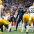 Detroit Lions safety Chuck Clark (36) reacts before a play against Green Bay Packers during the first half at Ford Field in Detroit on Sunday, Oct. 25, 2026.