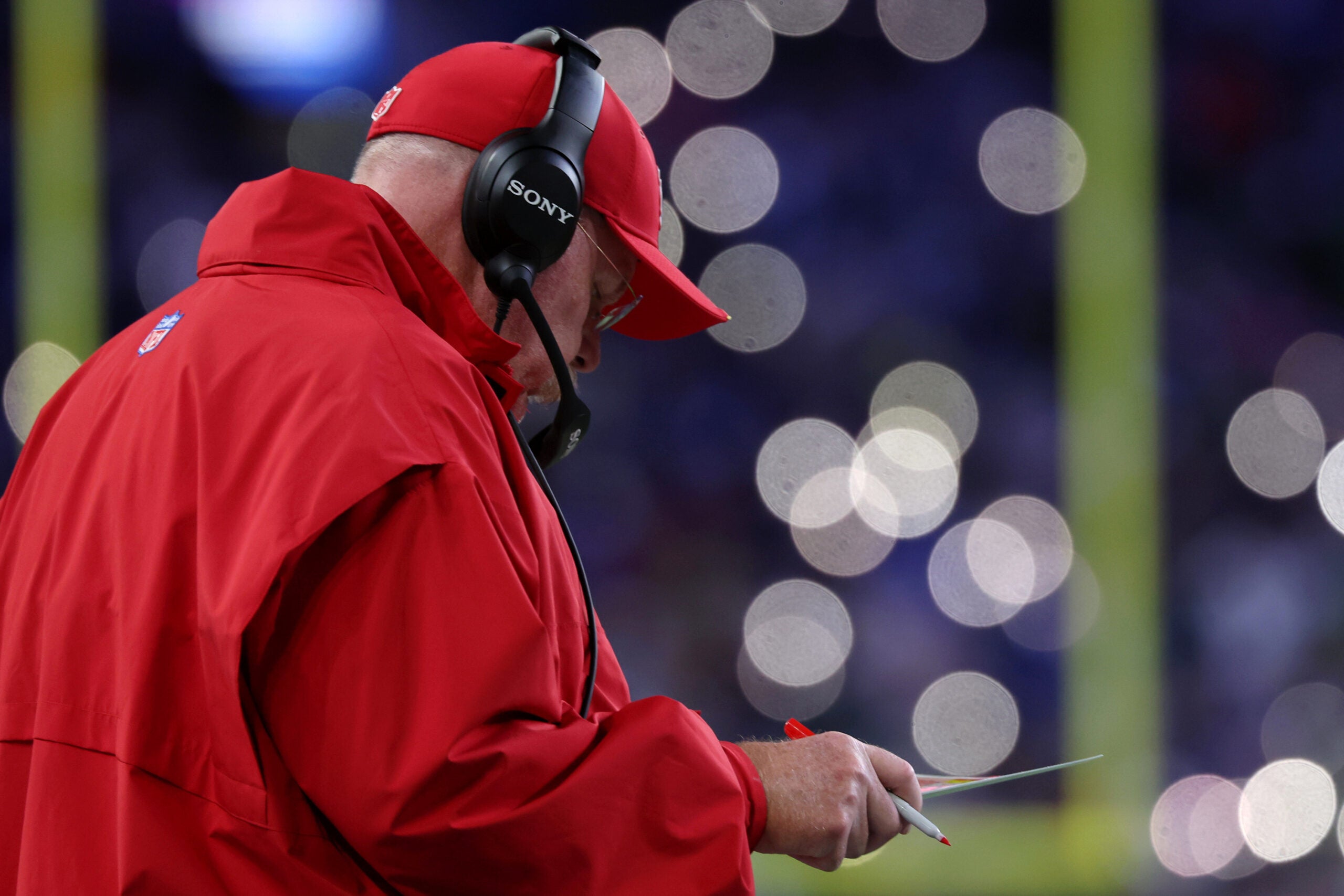 Kansas City Chiefs head coach Andy Reid