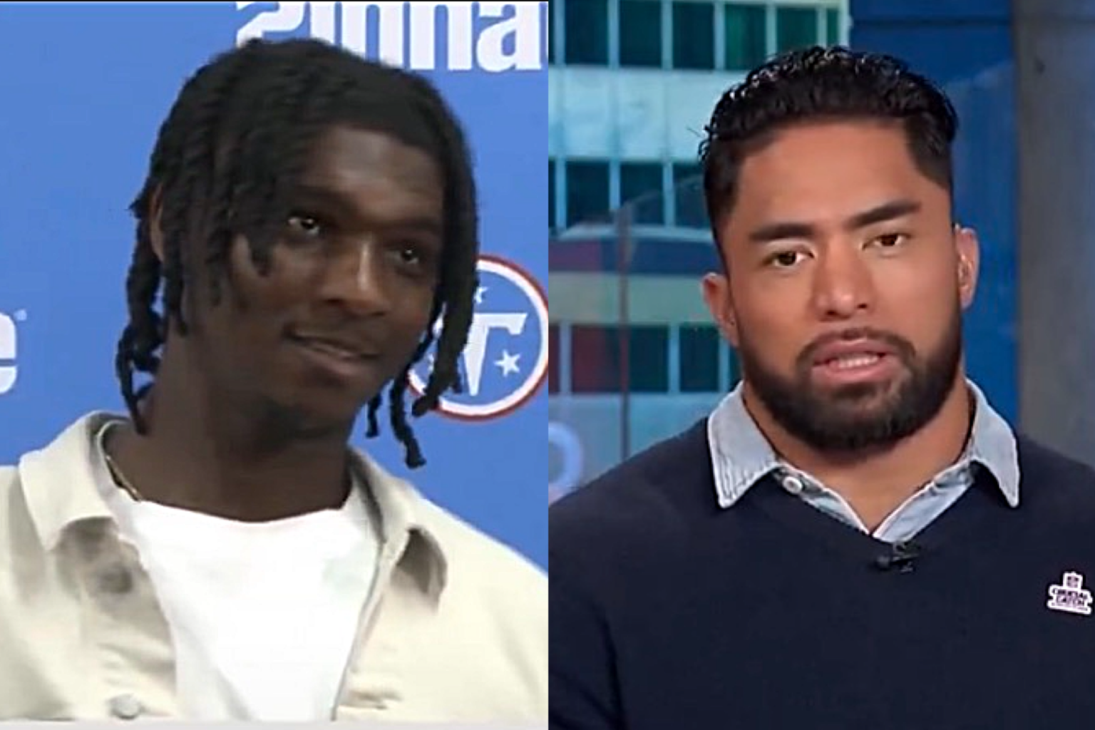 Manti Te’o Wrongly Criticizes Cam Ward Over Titans Hot Mic Clip