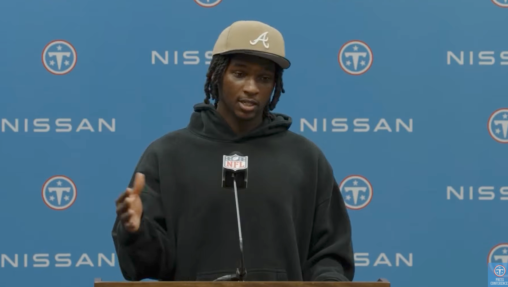 Cam Ward benching Tennessee Titans experiment Robert Saleh Mitch Trubisky