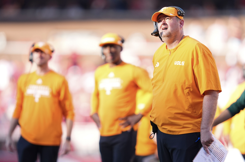 Tennessee has a big concern in the final four games of the regular season, but head coach Josh Heupel doesn't seem worried about it