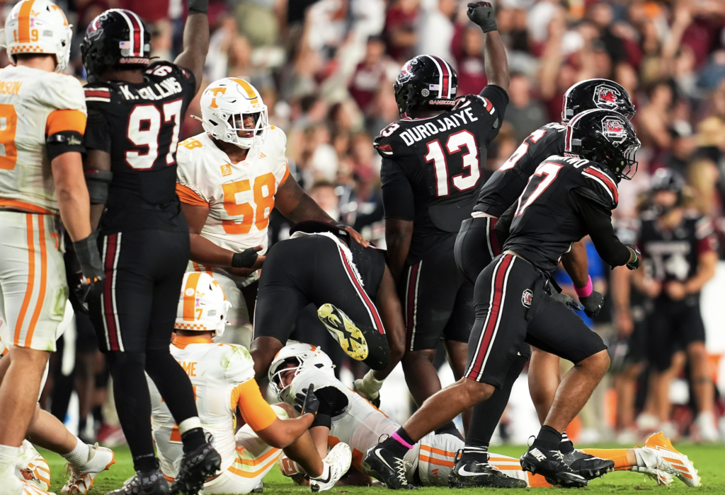 South Carolina's Shane Beamer just made a wild claim about Tennessee's botched fourth-down play in Gamecocks' win over Vols that deserves to be called out