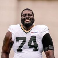 Offensive lineman Mekhi Becton signed with the Packers' practice squad.