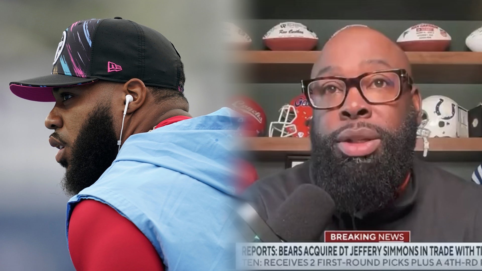 Jeffery Simmons trade reaction Ran Carthon former Tennessee Titans GM