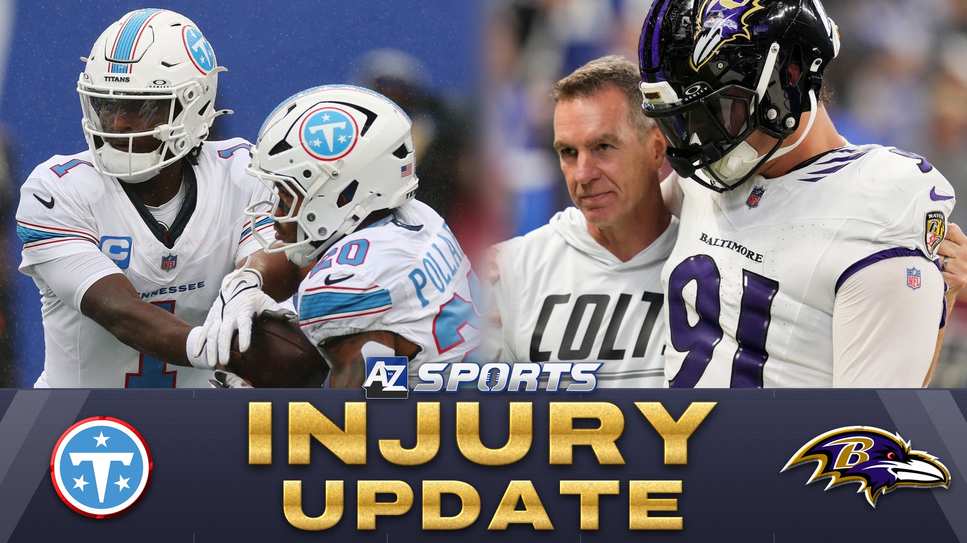 Tennessee Titans Baltimore Ravens week 4 injury report
