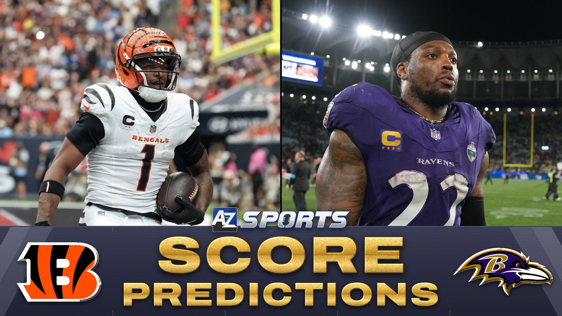 Bengals at Ravens Final Score Predictions