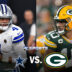 Dallas Cowboys QB Dak Prescott and Green Bay Packers QB Jordan Love.