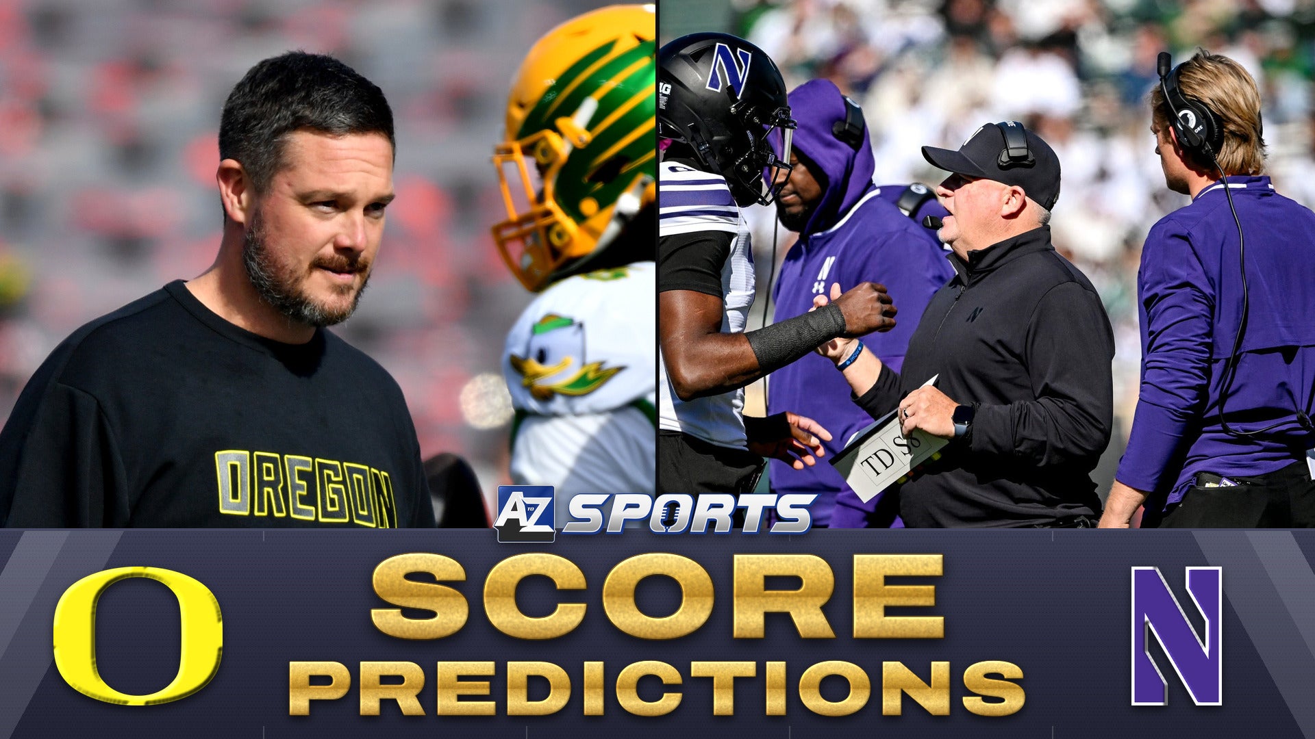 Oregon vs Northwestern final Score prediction