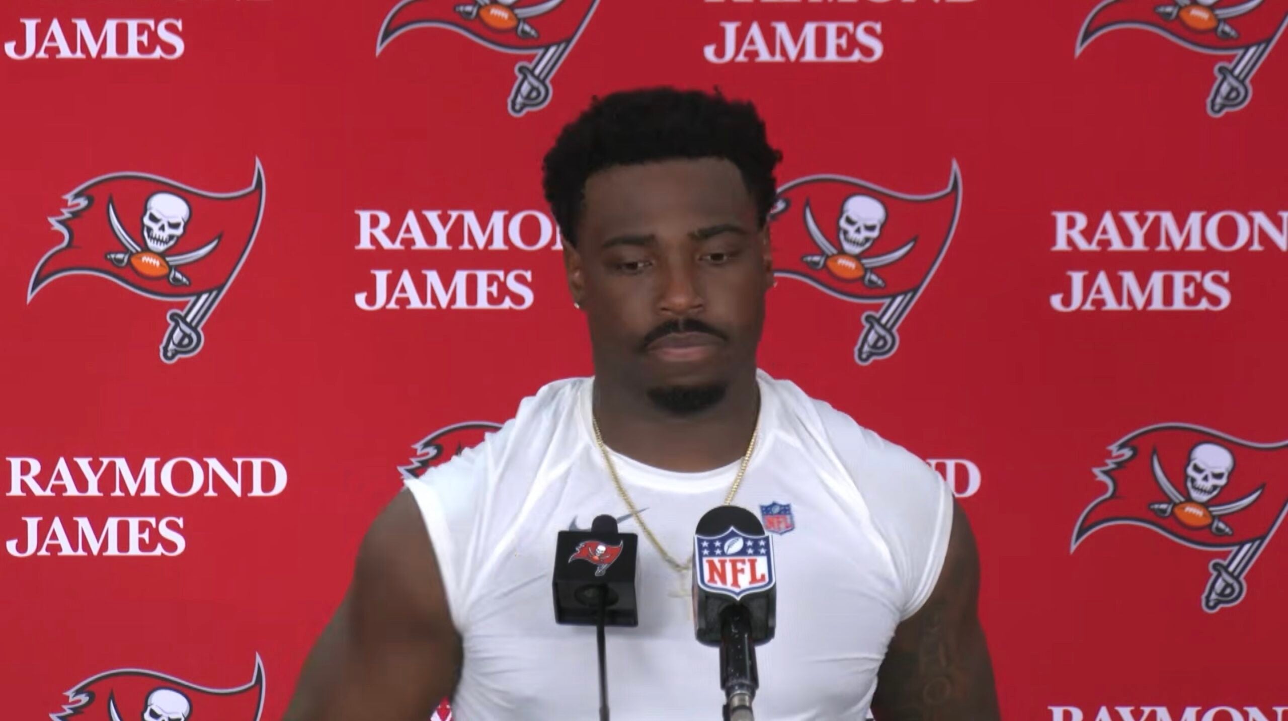 Jalon Daniels said all the right things after the Buccaneers lost to the Steelers in Week 6.