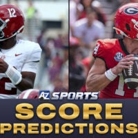 Alabama vs. Georgia 2026 Matchup Graphic.