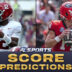 Alabama vs. Georgia 2026 Matchup Graphic.